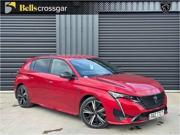 Red Used 2022 Peugeot 308 Premium Hatchback | £20,495 (Fair price) - Image 1/4