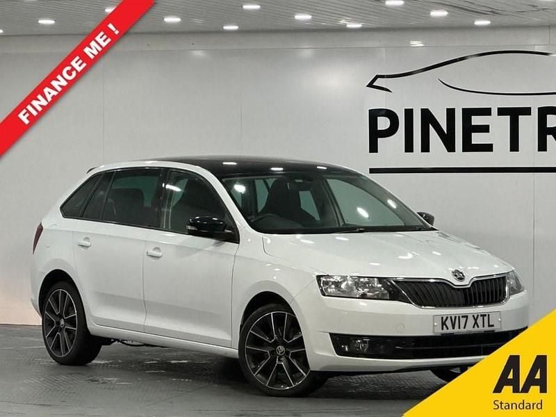 White Used 2017 Skoda Rapid Sport Hatchback | £6,999 (Fair price) - Image 1/3