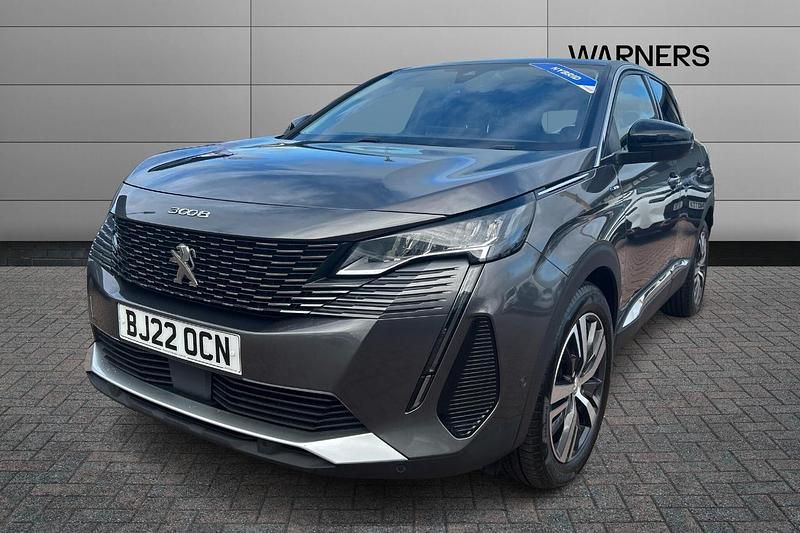Grey Used 2022 Peugeot 3008 Allure SUV | £16,895 (Fair price) - Image 1/4