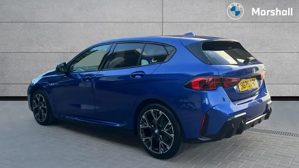 Used BMW 120 M Sport 168 HP (123 kW) 2025 Blue Hatchback