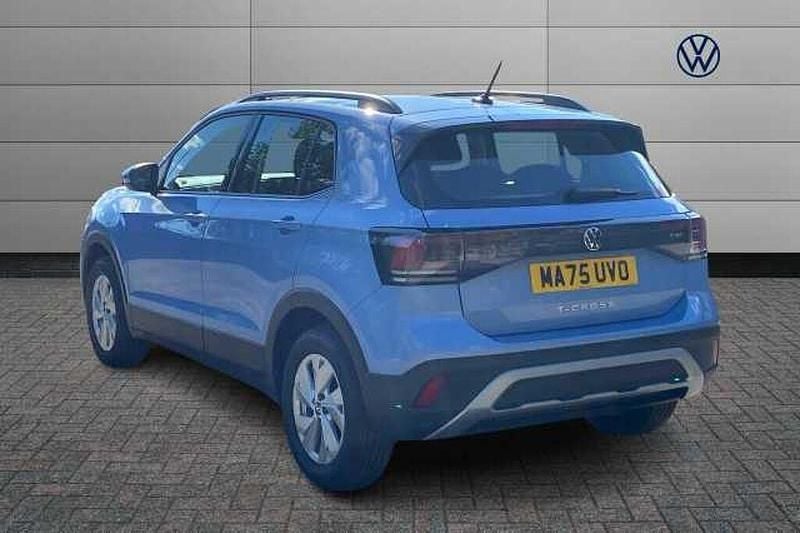 Used VW T-Cross Life 95 HP (69 kW) 2025 Blue SUV