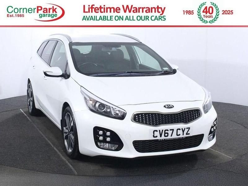 White Used 2017 Kia Ceed Sportswagon GT-Line Estate | £10,749 (Fair price) - Image 1/4