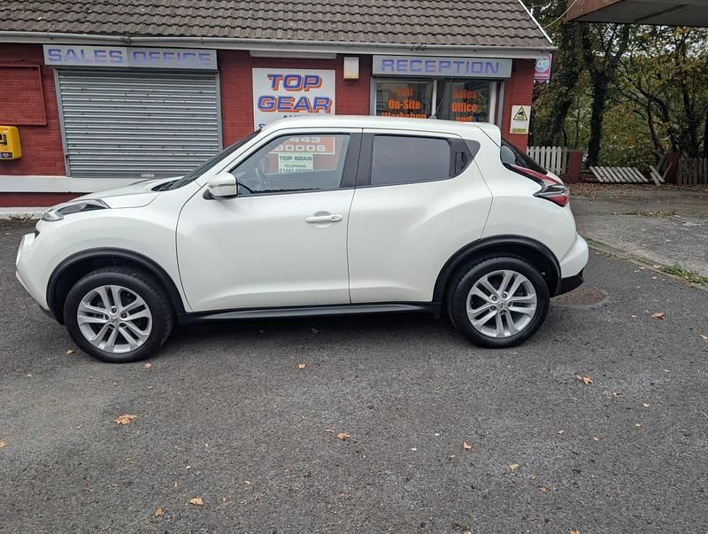 Used Nissan Juke N-Connecta 117 HP (86 kW) 2017 White SUV