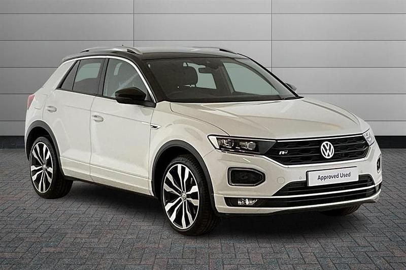 Used VW T-Roc R-line 150 HP (110 kW) 2018 White SUV