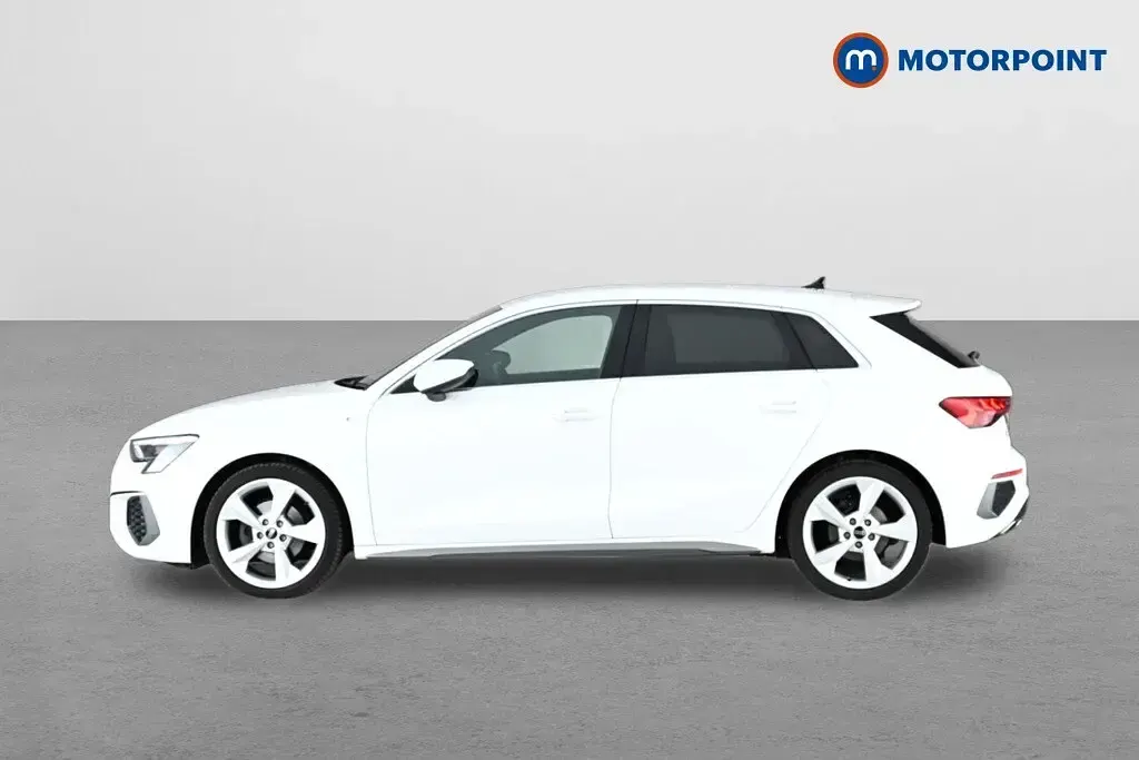 Used Audi A3 S-Line 2023 White Sedan