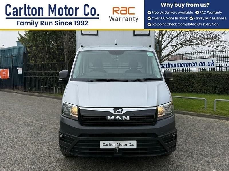 Used MAN TGE 2021 Silver Van