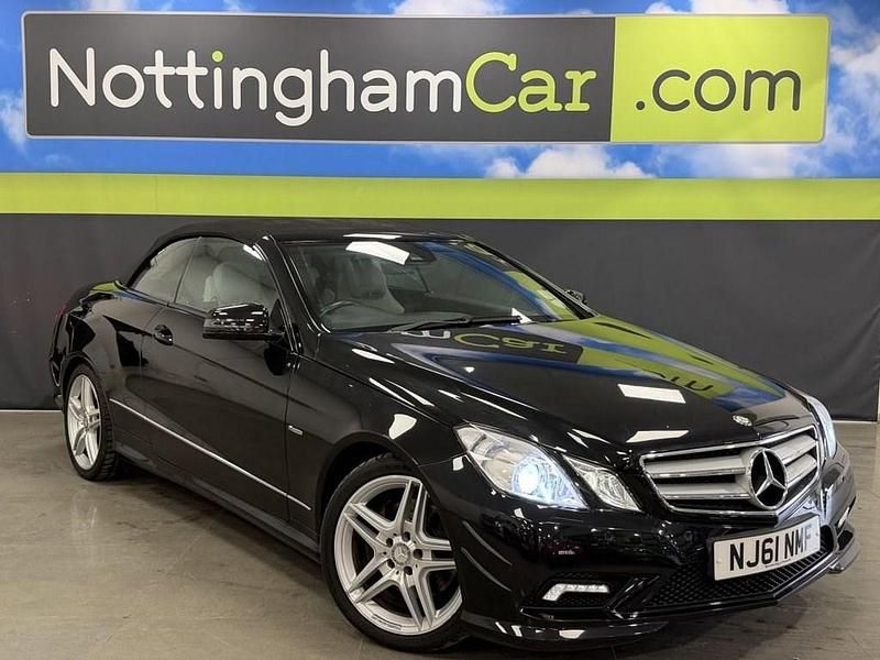 Used Mercedes E220 Sport Edition 2011 Black Cabriolet