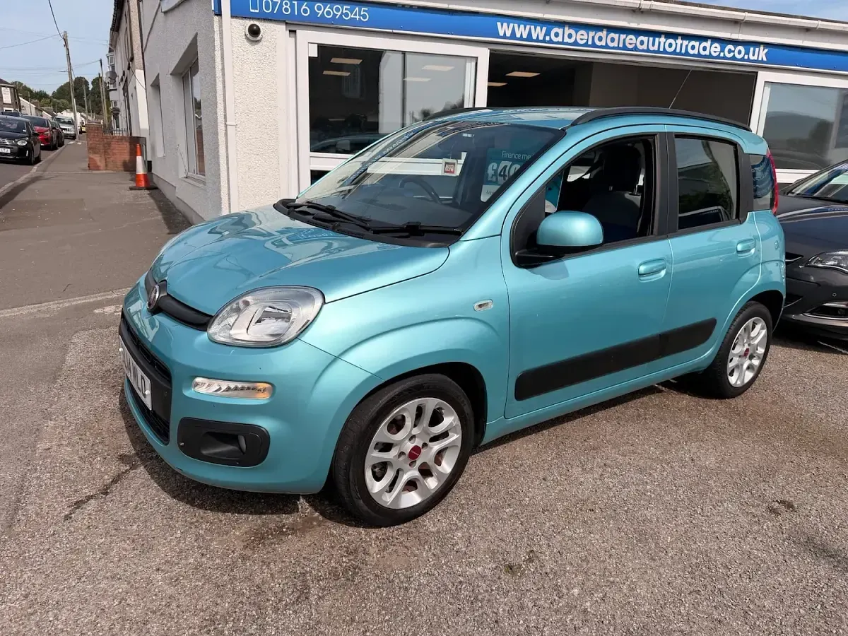 Used Fiat Panda Lounge 69 HP (50 kW) 2014 Blue Hatchback