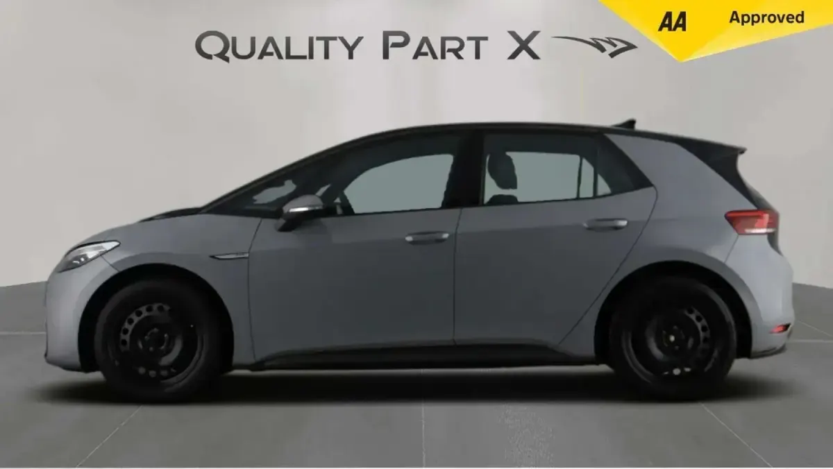 Begagnad VW ID.3 Pro Performance 150 kW (204 HK) 2022 Grå Halvkombi