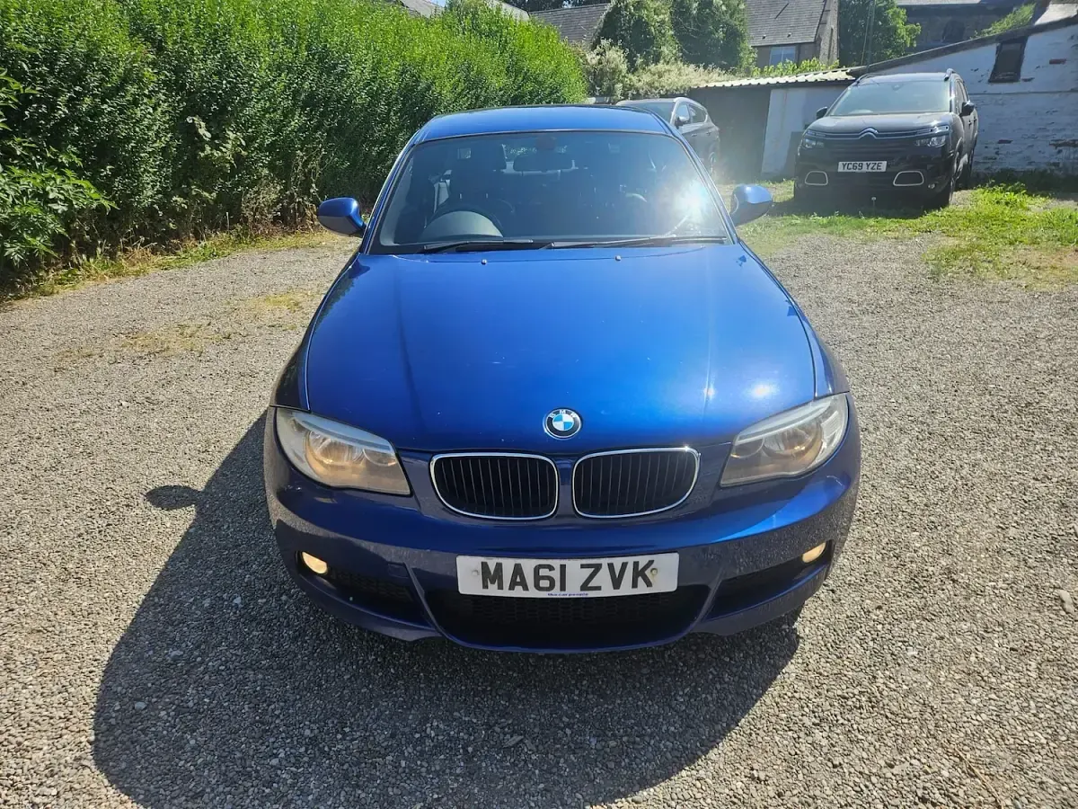 Used BMW 118 Coupé M Sport 143 HP (105 kW) 2011 Le mans blue metallic Coupe