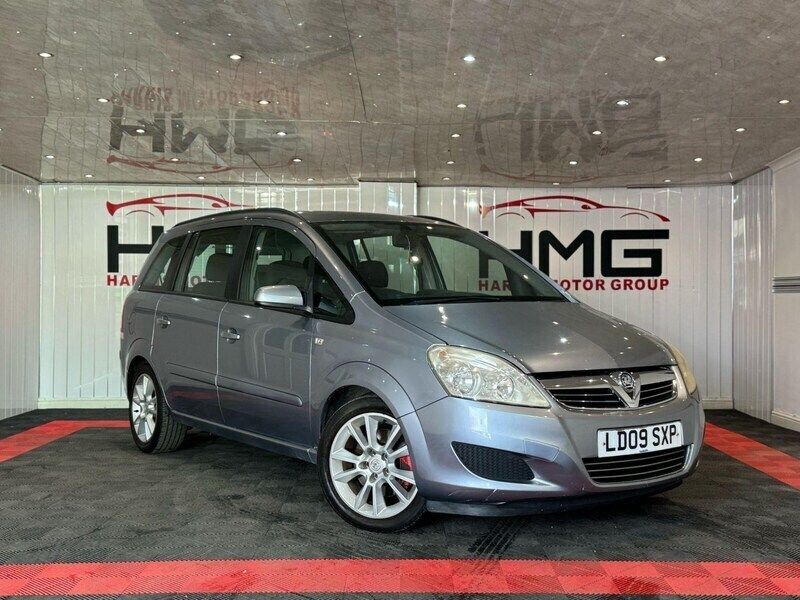 Silver Used 2009 Vauxhall Zafira MPV | £1,895 (Fair price) - Image 1/4