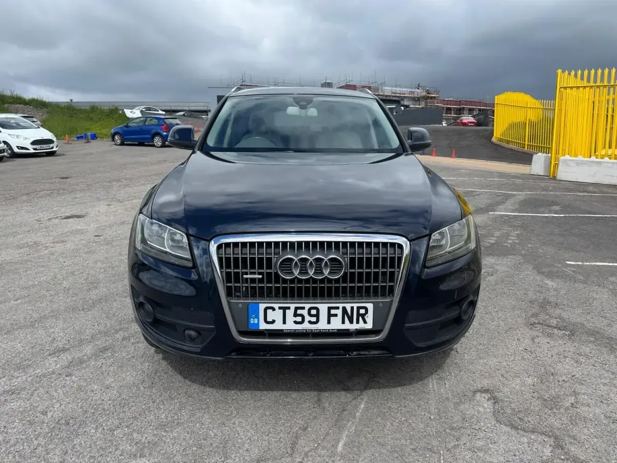 Used Audi Q5 170 HP (125 kW) 2009 Blue SUV