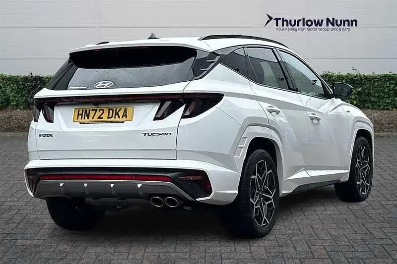 Used Hyundai Tucson N Line 180 HP (132 kW) 2022 White SUV