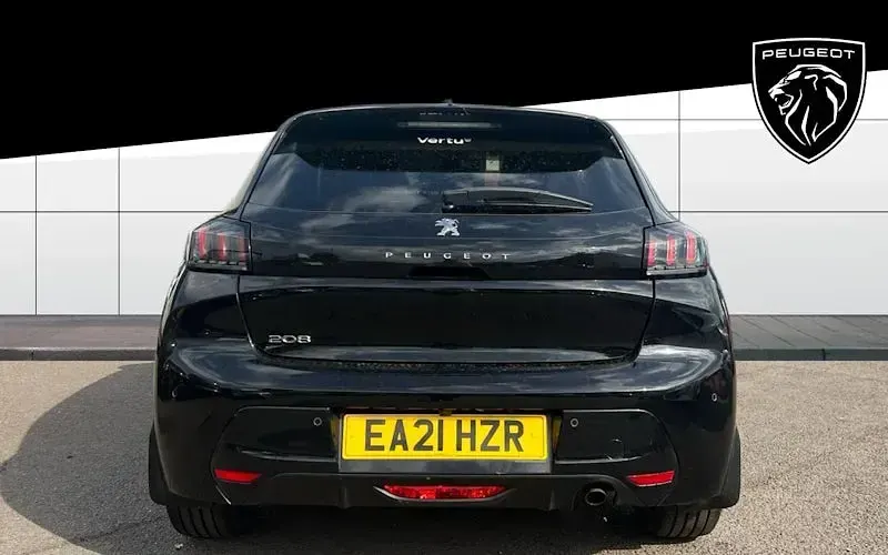 Used Peugeot 208 Allure Premium 102 HP (75 kW) 2021 Black Hatchback