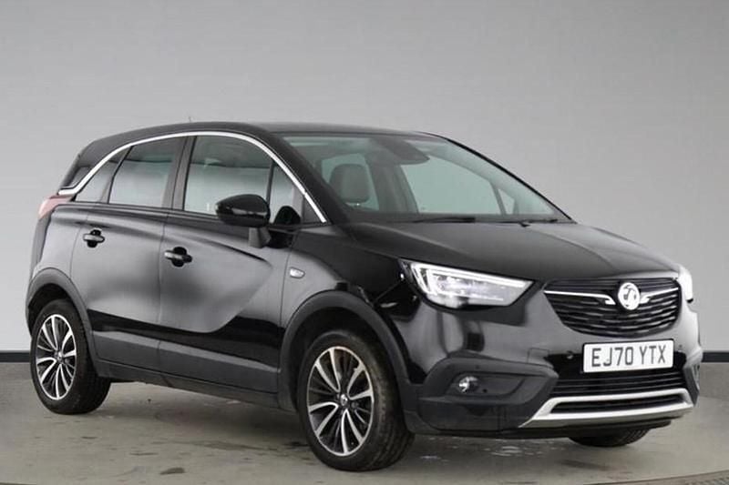Used Vauxhall Crossland X Elite 130 HP (95 kW) 2020 Black SUV