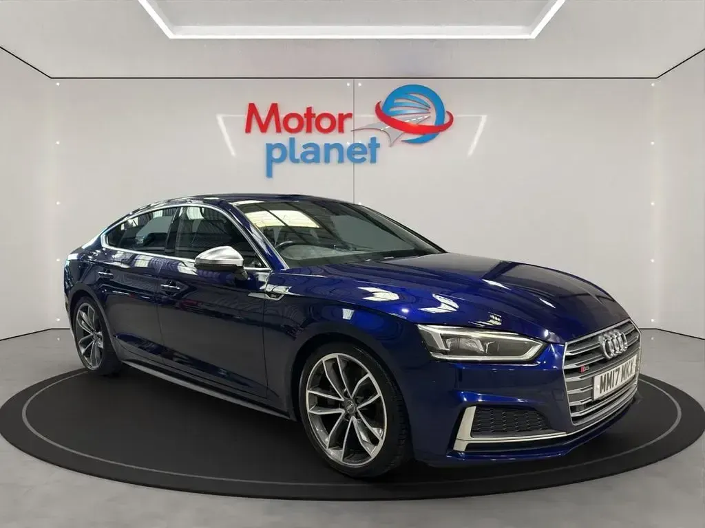 Used Audi S5 Sportback Design 354 HP (260 kW) 2017 Blue Hatchback