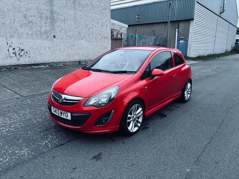 Red Used 2013 Vauxhall Corsa SRi Hatchback | £2,200 (Good price) - Image 1/4