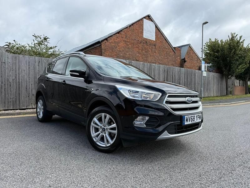 Black Used 2018 Ford Kuga Zetec SUV | £8,995 (Good price) - Image 1/4