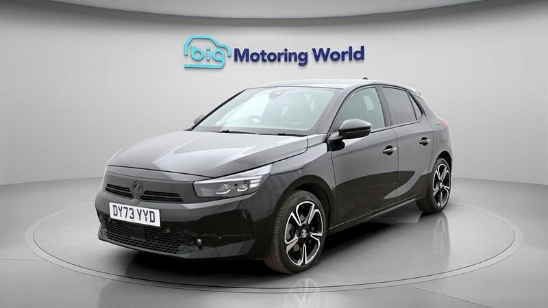 Used Vauxhall Corsa Ultimate 131 HP (96 kW) 2023 Black Hatchback
