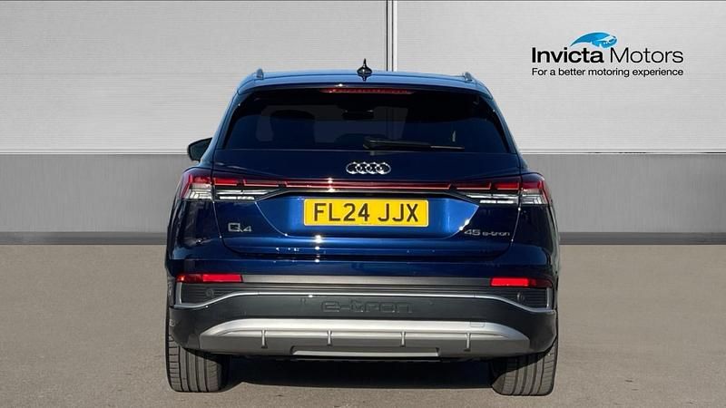 Used Audi Q4 e-tron S-Line 210 kW (286 HP) 2024 Blue SUV