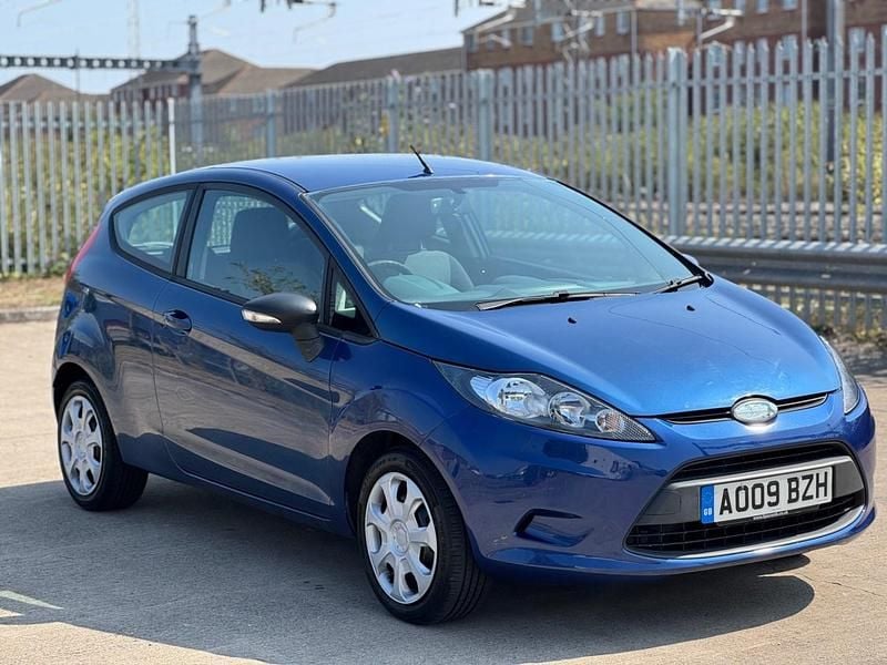 Used Ford Fiesta Style 82 HP (60 kW) 2009 Blue Hatchback