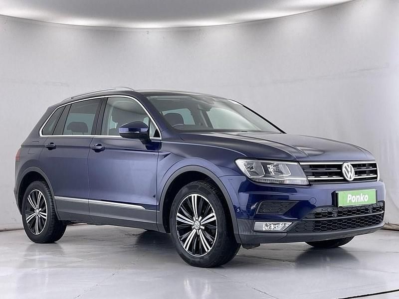 Blue Used 2017 VW Tiguan SE SUV | £12,200 (Good price) - Image 1/3