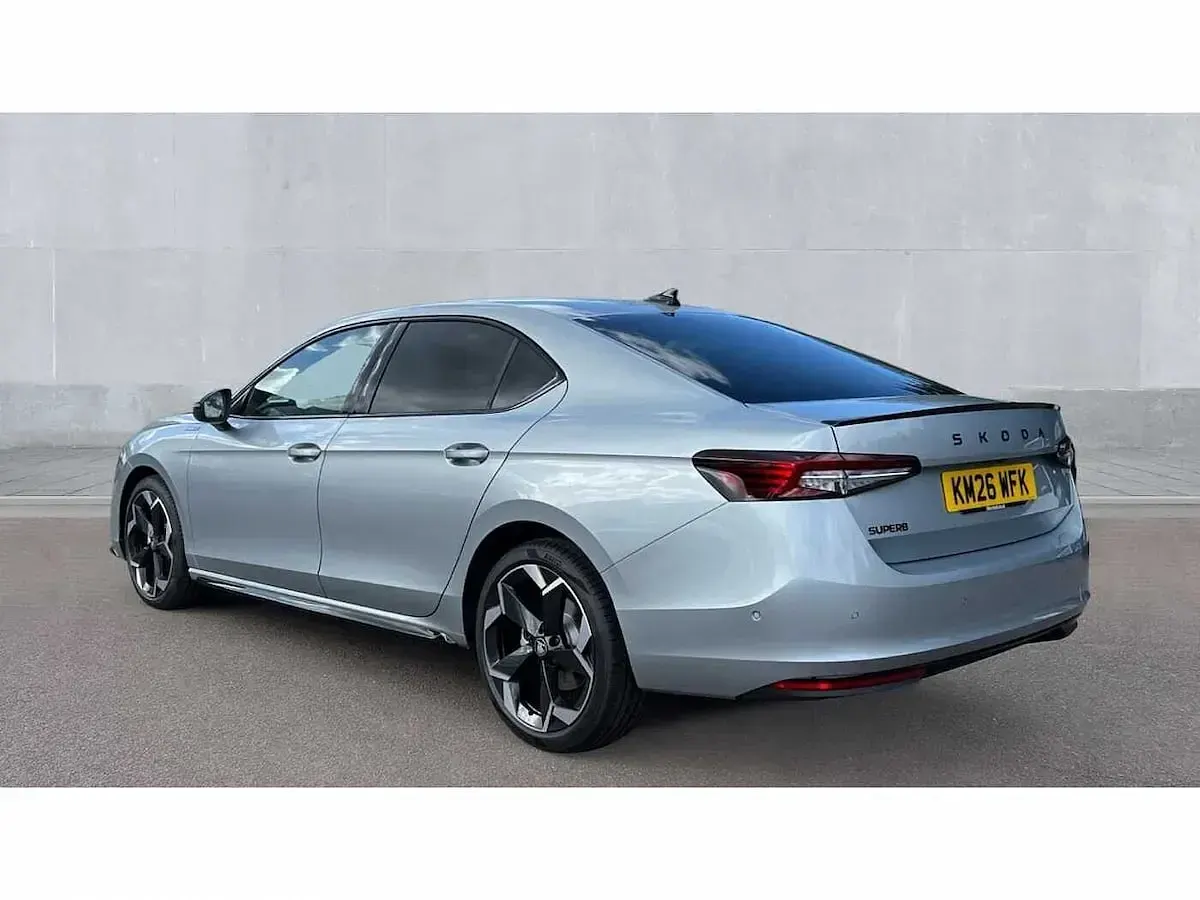 Used Skoda Superb SportLine 110 HP (80 kW) 2026 Pebble silver metallic Hatchback