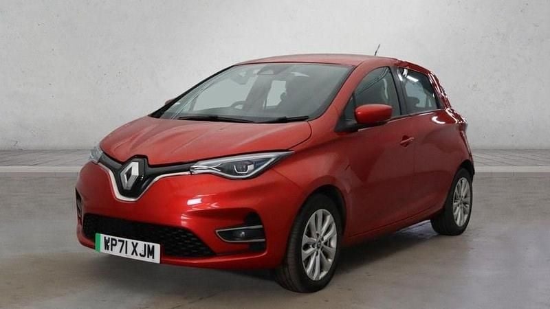 Used Renault Zoe Iconic 78 kW (107 HP) 2021 Red Hatchback