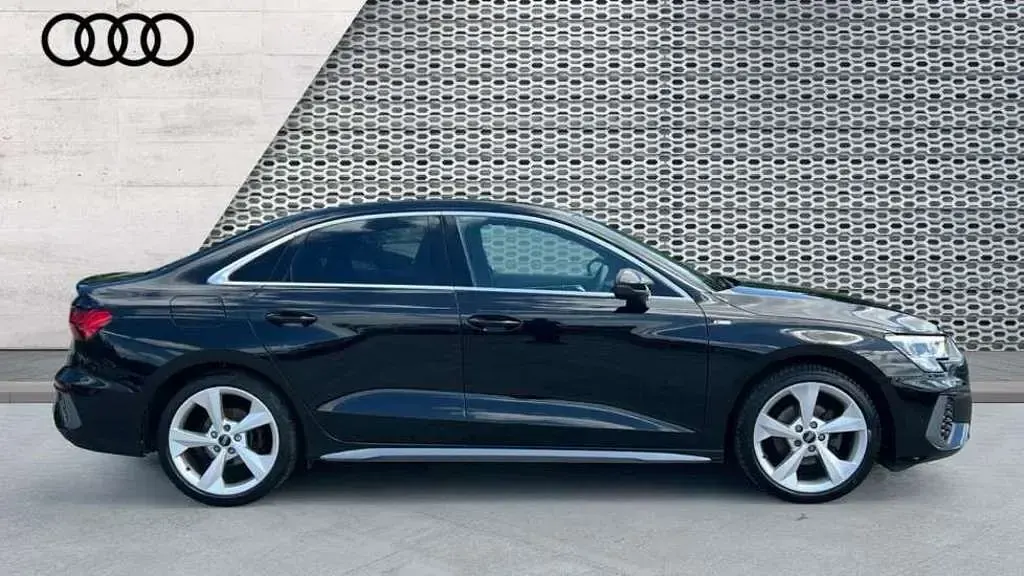 Used Audi A3 S-Line 147 HP (108 kW) 2024 Black Sedan