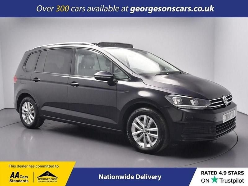 Black Used 2019 VW Touran Family MPV | £13,750 (Good price) - Image 1/4