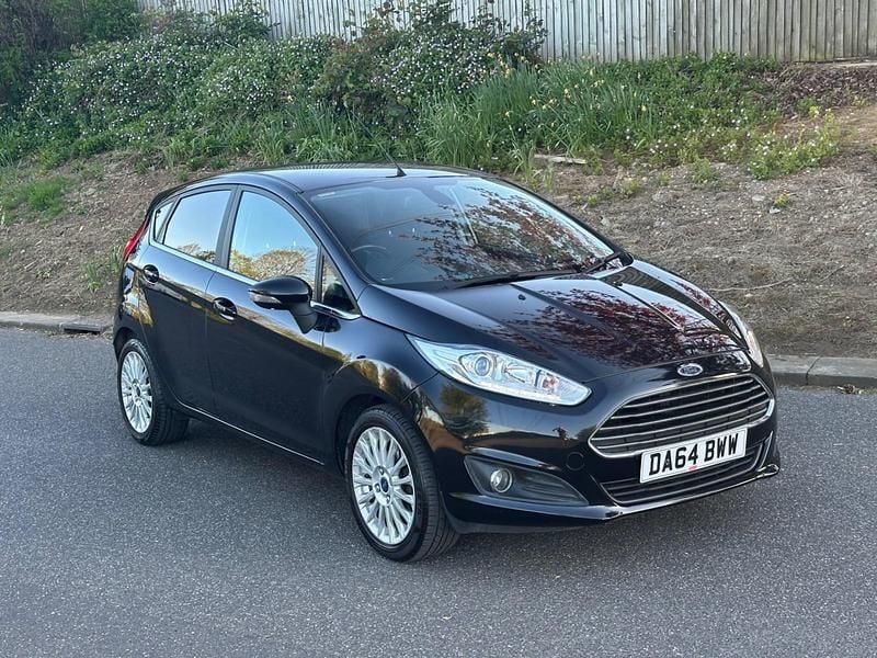 Used Ford Fiesta Titanium 2014 Black Hatchback