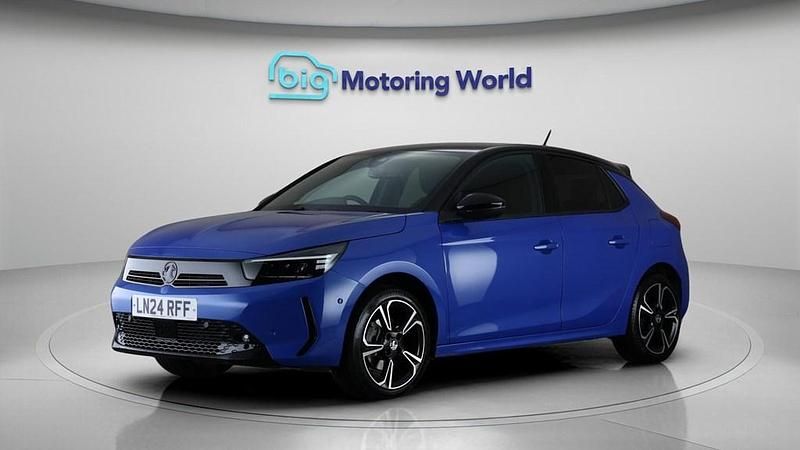 Used Vauxhall Corsa S 130 HP (95 kW) 2024 Blue Hatchback