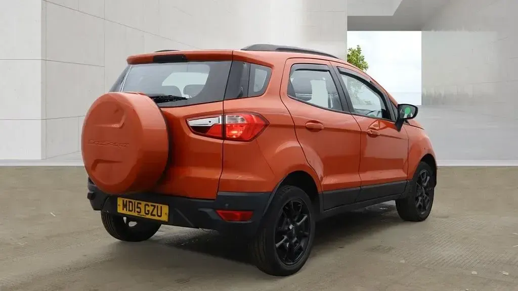 Used Ford Ecosport Titanium 2015 Red SUV