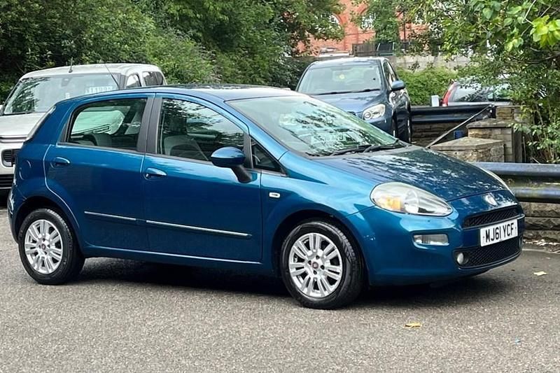Blue Used 2012 Fiat Punto Easy Hatchback | £2,985 (Good price) - Image 1/1