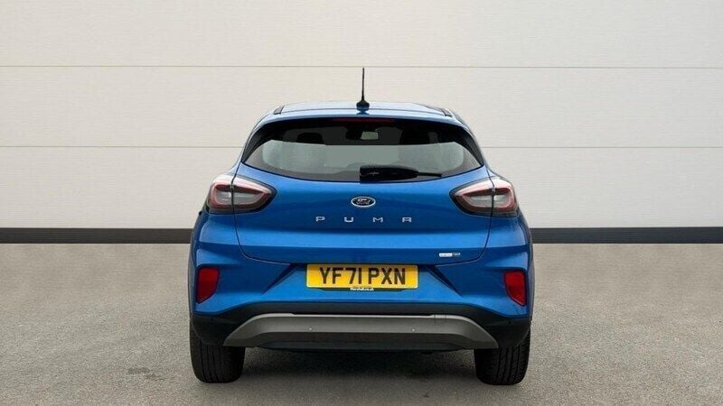 Used Ford Puma Titanium 125 HP (91 kW) 2022 Blue Hatchback
