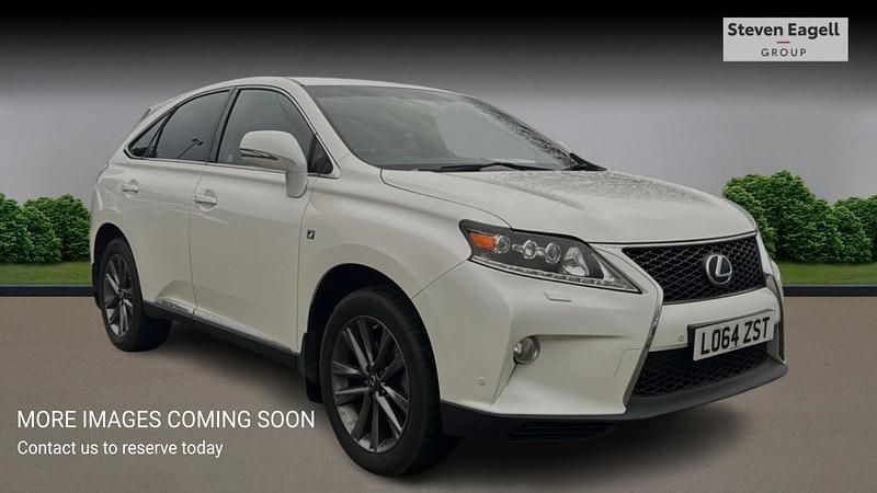 White Used 2015 Lexus RX450h Sport Line SUV | £13,231 (Good price) - Image 1/4