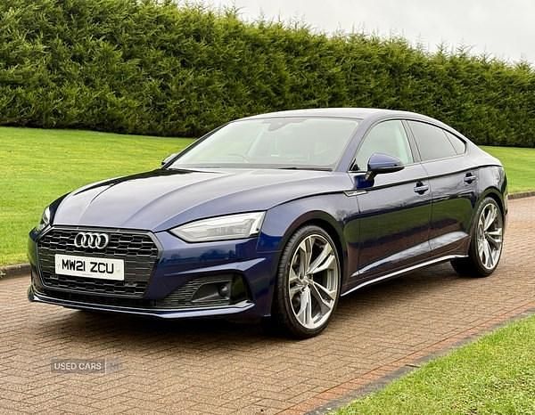 Used Audi A5 Sport 2021 Blue Coupe