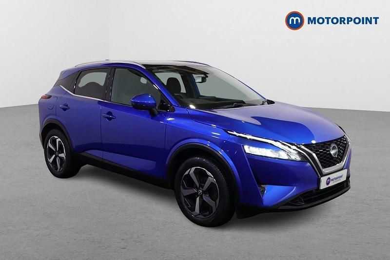Blue Used 2022 Nissan Qashqai N-Connecta SUV | £18,599 (Fair price) - Image 1/4