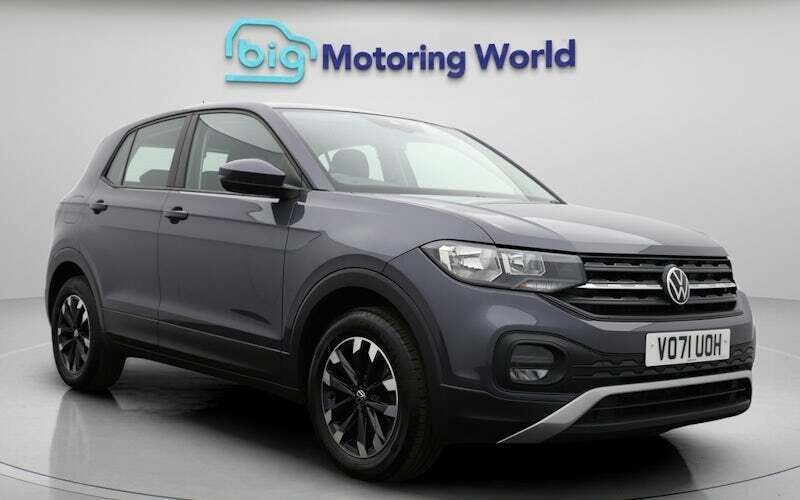 Grey Used 2021 VW T-Cross S SUV | £13,300 (Good price) - Image 1/4