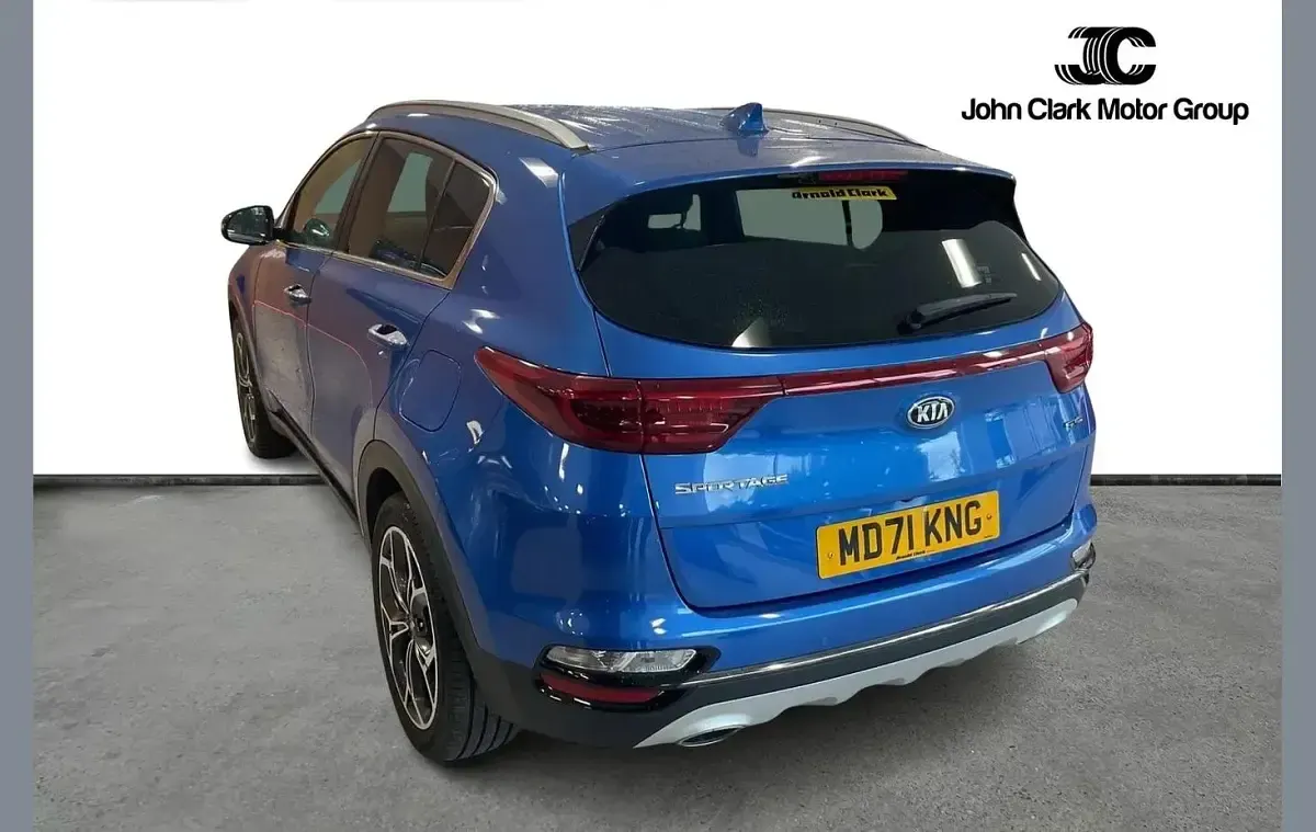 Used Kia Sportage GT-Line 136 HP (100 kW) 2022 Blue SUV
