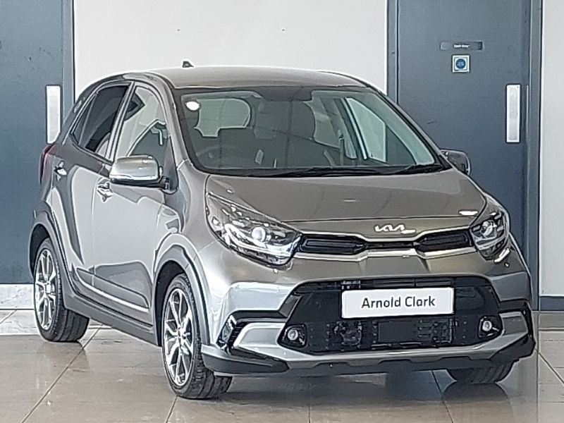 Grey Used 2023 Kia Picanto X-Line Hatchback | £17,498 (A bit pricey) - Image 1/4