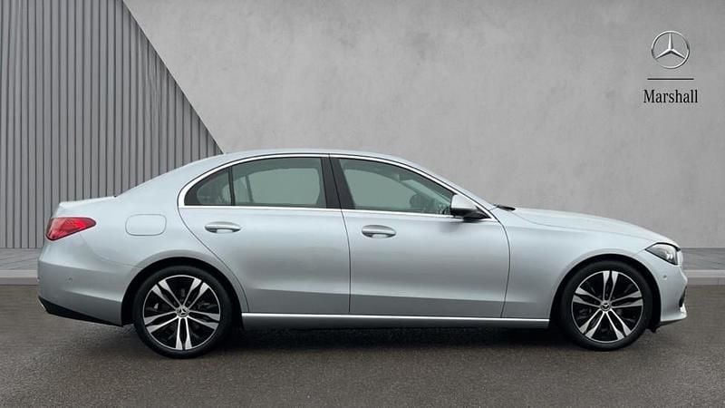 Used Mercedes C200 Exclusive Luxury 204 HP (150 kW) 2023 Hightech silver metallic
