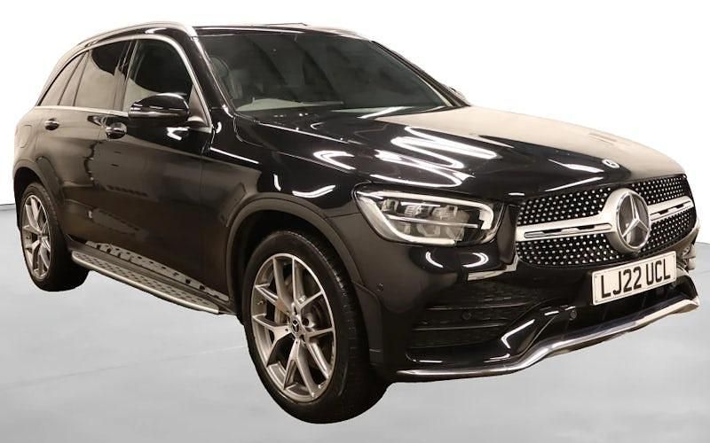 Black Used 2022 Mercedes GLC300 AMG Line Premium Estate | £36,850 (Expensive) - Image 1/3