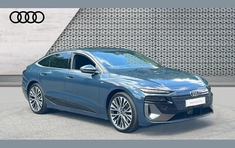 Blue Used 2025 Audi A6 e-tron S-Line Sedan | £51,490 (Fair price) - Image 1/4