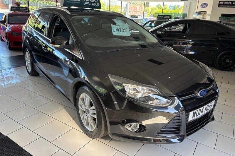 Black Used 2014 Ford Focus Titanium Estate | £3,795 (Fair price) - Image 1/1