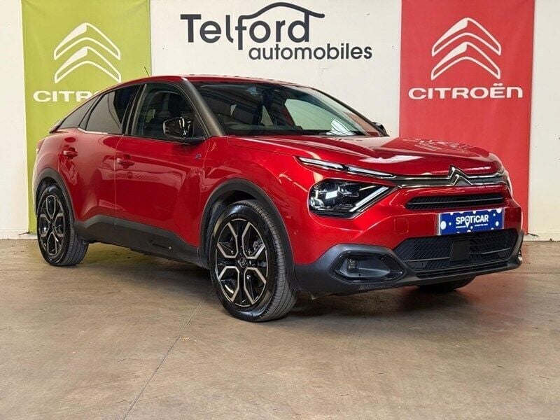 Red Used 2022 Citroën e-C4 Shine Hatchback | £10,895 (Fair price) - Image 1/4