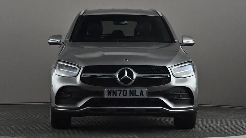 Used Mercedes GLC220 AMG line 194 HP (142 kW) 2020 Silver SUV