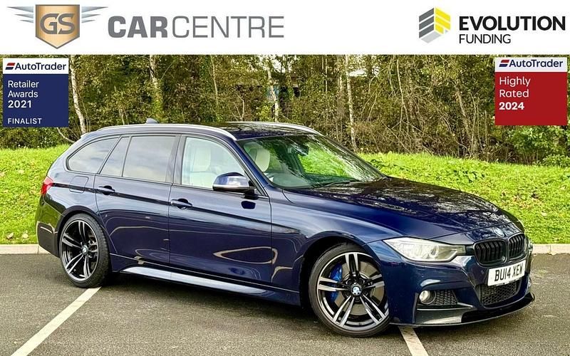 Blue Used 2014 BMW 330 M Sport Estate | £10,500 (Fair price) - Image 1/4