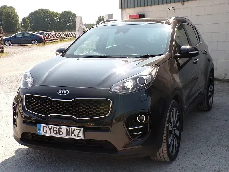 Used Kia Sportage 182 HP (133 kW) 2016 Black SUV