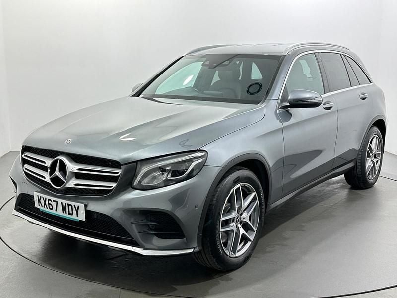 Used Mercedes GLC220 AMG line 170 HP (125 kW) 2017 Grey Estate